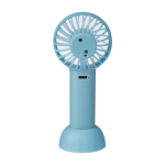 Elektrischer Handventilator mit 3 Stufen & abnehmbarer Basis zweite Ansicht