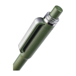 Kugelschreiber rKunststoff mit Clip & Chromring, blaue Tinte zweite Ansicht