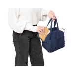 Kühltasche aus recyceltem Polycotton mit Aluminium-Innenfutter zweite Ansicht