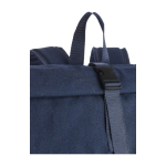Rolltop-Rucksack aus recyceltem Polycotton für Laptops bis 15'' siebte Ansicht