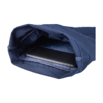 Rolltop-Rucksack aus recyceltem Polycotton für Laptops bis 15'' neunte Ansicht