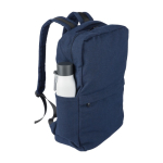Laptoprucksack klassisch rPolycotton für Geräte bis 15”” achte Ansicht