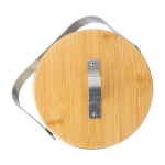 Edelstahleiskübel mit doppelwandiger Isolierung und Bambusdeckel fünfte Ansicht