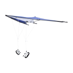 Polyester-Drachen, 160 cm Spannweite, mit zwei Kunststoffgriffen erste Ansicht