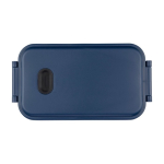 Lunchbox 800 ml Kunststoff mikrowellengeeignet mit Schnallenverschluss vierte Ansicht