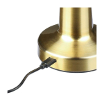 Tischlampe mit 3 Lichtmodi und Touch-Sensor an der Oberseite achte Ansicht