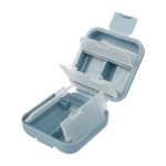 Tablettenbox aus Kunststoff mit 5 Einzelkammern erste Ansicht