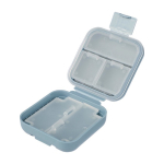 Tablettenbox aus Kunststoff mit 5 Einzelkammern zweite Ansicht