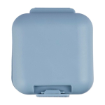 Tablettenbox aus Kunststoff mit 5 Einzelkammern dritte Ansicht