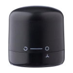 Weinflaschenverschluss mit Drehverschluss, personalisierbar farbe schwarz erste Ansicht