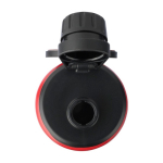 Edelstahlflasche 800 ml doppelwandig mit Handyhalter-Deckel vierte Ansicht