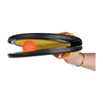 Ballfangspiel mit 2 Haltern und 4 Bällen zweite Ansicht