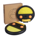 Ballfangspiel mit 2 Haltern und 4 Bällen sechste Ansicht