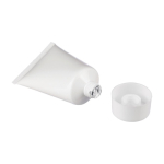 Sonnencreme SPF30 mit Vanilleduft in weißer Tube vierte Ansicht