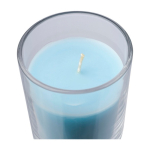 Vanilleduftkerze im Glas mit Bambusdeckel fünfte Ansicht