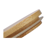 Vanilleduftkerze im Glas mit Bambusdeckel sechste Ansicht