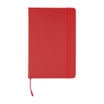 Notizbuch A5 liniert Hardcover aus rPET, abgestimmtes Design farbe rot erste Ansicht