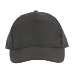 Polyesterkappe mit Belüftungslöchern auf der Rückseite farbe grau erste Ansicht