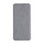 Externe Batterie aus recyceltem Kunststoff und RPET, 10.000 mAh farbe weiß erste Ansicht