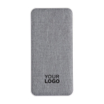 Externe Batterie aus recyceltem Kunststoff und RPET, 10.000 mAh zweite Ansicht