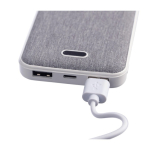 Externe Batterie aus recyceltem Kunststoff und RPET, 10.000 mAh vierte Ansicht