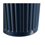 Take-Away-Becher aus recyceltem Edelstahl mit Henkel, 450 ml achte Ansicht