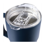 Take-Away-Becher aus recyceltem Edelstahl mit Henkel, 450 ml neunte Ansicht