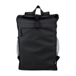 Wasserabweisender Laptop-Rolltop-Rucksack für Geräte bis 15”” farbe schwarz erste Ansicht