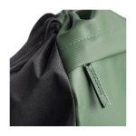 Wasserabweisender Turnbeutel mit Fronttasche fünfte Ansicht