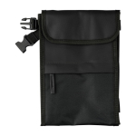 Kühltasche aus Polyester und wasserabweisendem PU mit 3 Fächern farbe schwarz erste Ansicht