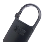 Taschenlampe mit 3 Leuchtmodi und Karabiner achte Ansicht