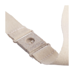 Holzmedaille mit Baumwollband und Sicherheitsverschluss achte Ansicht