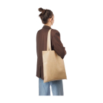 Tragetasche rVliesstoff 80 g/m² mit verschweißten Henkeln dritte Ansicht