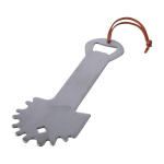 Grillreiniger aus Edelstahl mit integriertem Flaschenöffner erste Ansicht