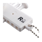 Set mit 12 Golf-Tees aus recyceltem Kunststoff mit Metallkordel siebte Ansicht