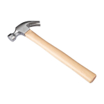 Hammer mit Griff aus Buchenholz und Kopf aus Stahl erste Ansicht