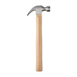 Hammer mit Griff aus Buchenholz und Kopf aus Stahl vierte Ansicht