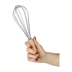 Schneebesen aus Edelstahl mit Holzgriff zur Personalisierung vierte Ansicht