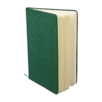 A5-Notizbuch rFilz mit Gummibandverschluss, liniert vierte Ansicht