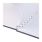 A5-Notizbuch rPET Spiralbindung mit Kartoncover, liniert siebte Ansicht