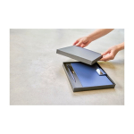 A5-Notizbuch rPU liniert & Kugelschreiber blaue Tinte