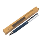 Rollerball Messing & rPET, drehbar, personalisierbar, blau siebte Ansicht