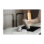 Trinkflasche aus Edelstahl mit zwei verschiedenen Verschlüssen, 500 ml