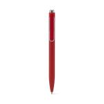 Kulli aus recyceltem Aluminium mit innovativem Clip und blauer Tinte farbe rot zweite Ansicht