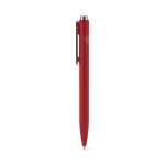 Kulli aus recyceltem Aluminium mit innovativem Clip und blauer Tinte farbe rot dritte Ansicht