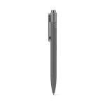 Kulli aus recyceltem Aluminium mit innovativem Clip und blauer Tinte farbe hellgrau dritte Ansicht