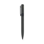 Kulli aus recyceltem Metall mit Clip und rundem Design schwarze Tinte farbe titan dritte Ansicht