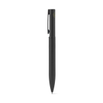 Eleganter Kulli aus 60% recyceltem Metall mit Clip farbe schwarz dritte Ansicht