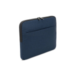 Laptop-Hülle aus hochdichtem recyceltem Polyester für 14” farbe blau