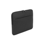 Laptop-Hülle aus hochdichtem recyceltem Polyester für 14” farbe dunkelgrau